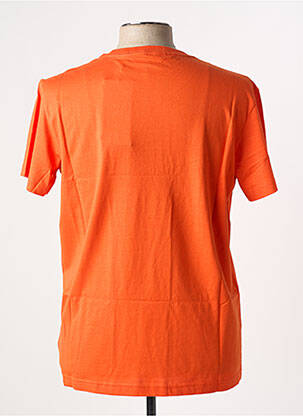 Tricou guler rotund portocaliu CALVIN KLEIN bărbat