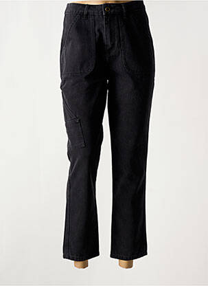 Blugi cu croială dreaptă negru VILA femeie