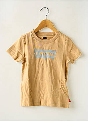 Tricou guler rotund maro LEVI'S băiat