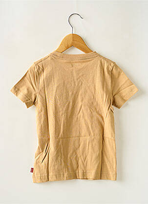Tricou guler rotund maro LEVI'S băiat