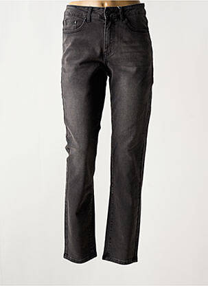 Blugi cu croială slim negru VILA femeie