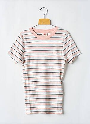 Tricou guler rotund roz LEVI'S femeie