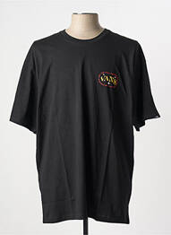 Tricou guler rotund negru VANS homme