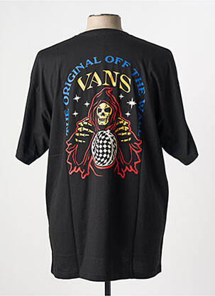 Tricou guler rotund negru VANS bărbat