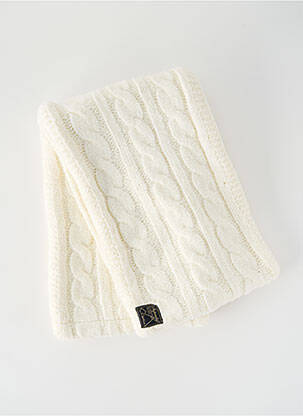 Eșarfă alb SUPERDRY femeie