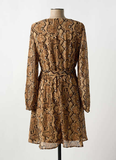 Rochie scurtă maro VILA femeie