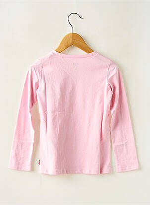 Tricou guler rotund roz LEVI'S fată