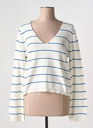 Pulover alb VILA femeie