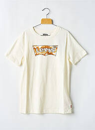 Tricou guler rotund bej LEVI'S băiat