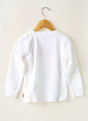 Tricou guler rotund alb LEVI'S băiat