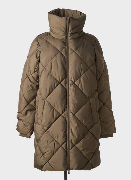 Geacă matlasată maro VILA femeie