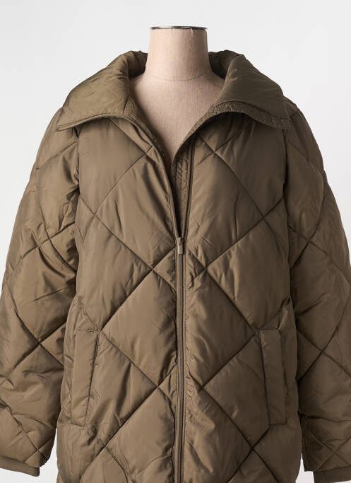 Geacă matlasată maro VILA femeie