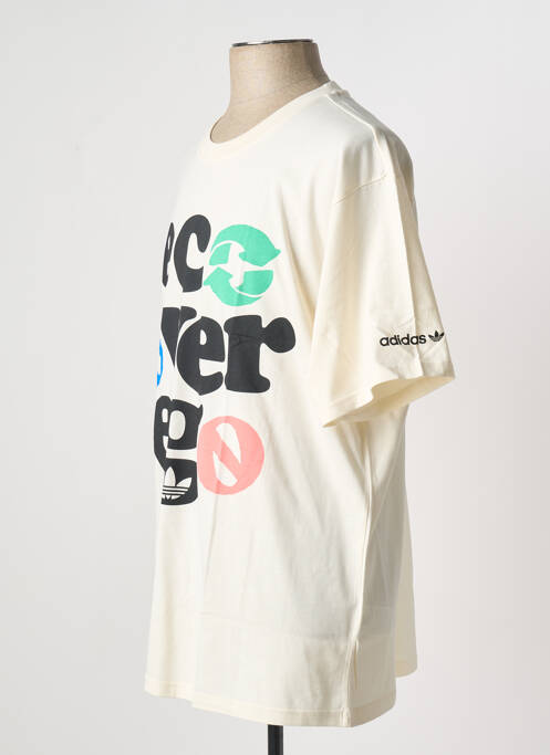 Tricou alb ADIDAS bărbat