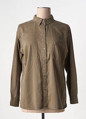 Cămașă maro VILA femeie