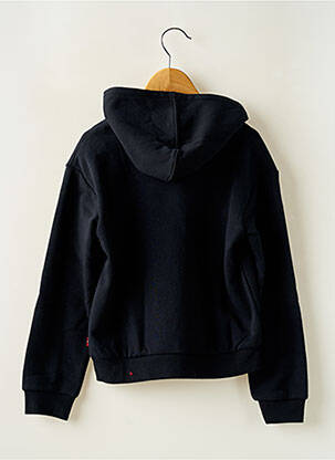 Hanorac cu glugă guler rotund negru LEVI'S fată