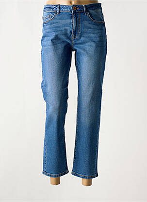 Blugi cu croială dreaptă albastru VILA femeie