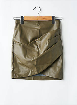 Fustă midi maro VILA femeie