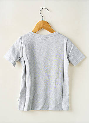 Tricou guler rotund gri HUGO BOSS băiat