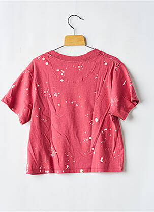 Tricou guler rotund roșu LEVI'S fată
