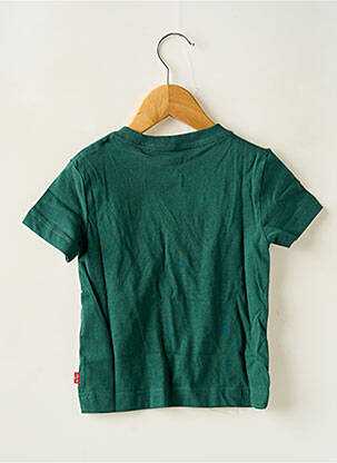 Tricou guler rotund verde LEVI'S băiat