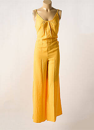 Salopetă-pantalon galben VILA femeie