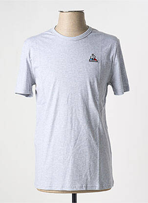 Tricou guler rotund gri LE COQ SPORTIF bărbat