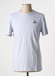 Tricou guler rotund gri LE COQ SPORTIF homme
