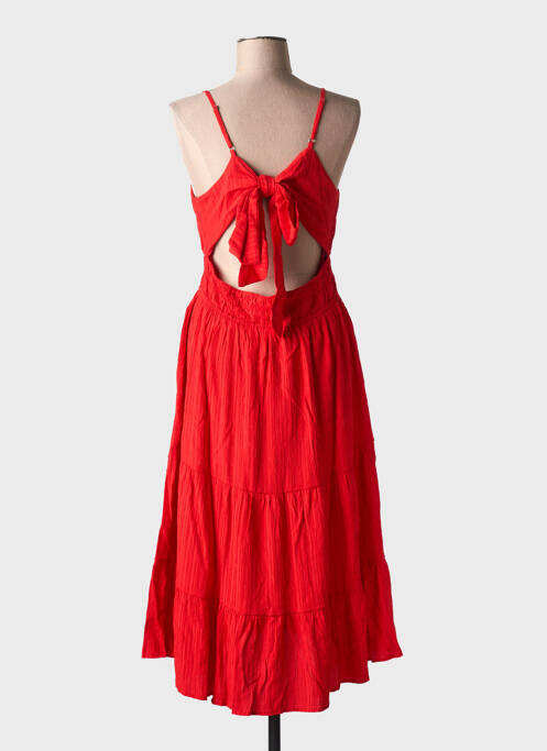 Rochie midi roșu VILA femeie