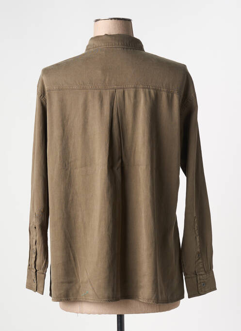 Cămașă maro VILA femeie