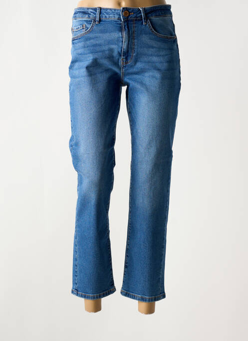 Blugi cu croială dreaptă albastru VILA femeie
