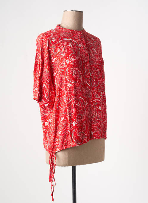 Top roșu VILA femeie