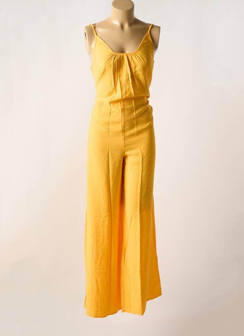 Salopetă-pantalon galben VILA femeie