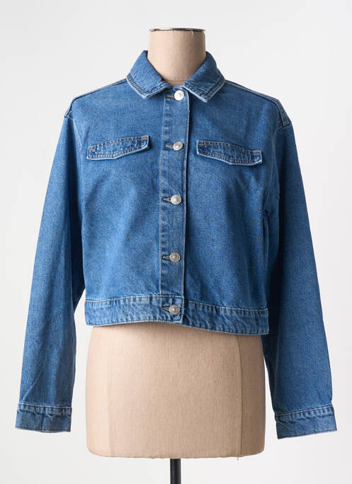 Jachete casual albastru PIECES femeie