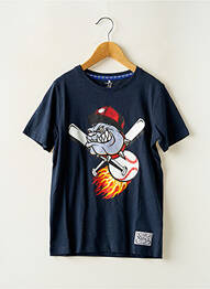 Tricou guler rotund albastru NAME IT garcon
