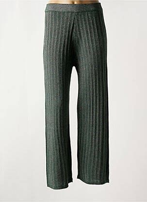 Pantalon drept verde VILA femeie