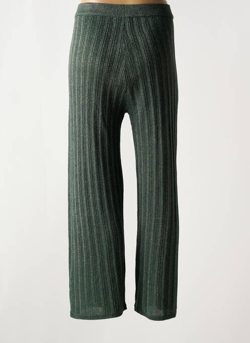Pantalon drept verde VILA femeie