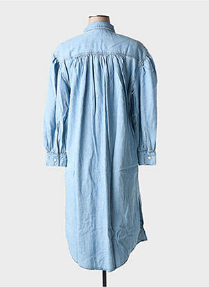 Rochie midi guler în v albastru LEVI'S femeie