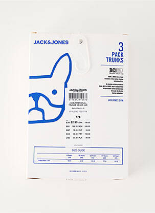 Boxer albastru JACK & JONES băiat