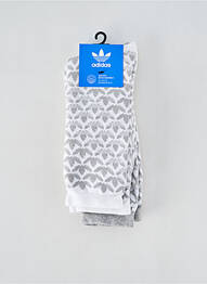 Șosete alb ADIDAS unisexe