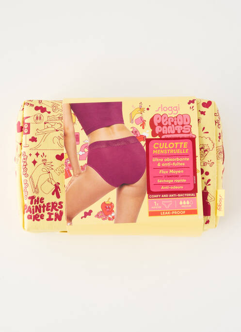 Chiloți-menstruali roșu SLOGGI femeie