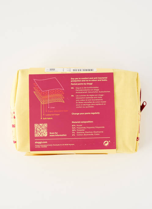 Chiloți-menstruali roșu SLOGGI femeie