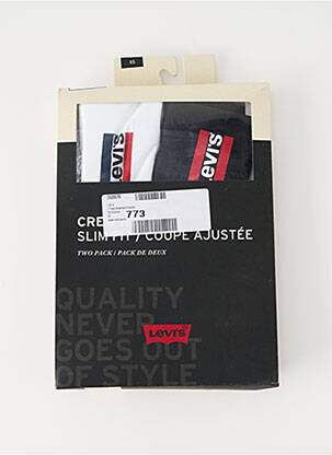 Tricou guler rotund alb LEVI'S bărbat