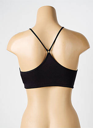 Sutien guler rotund negru ONLY PLAY fată
