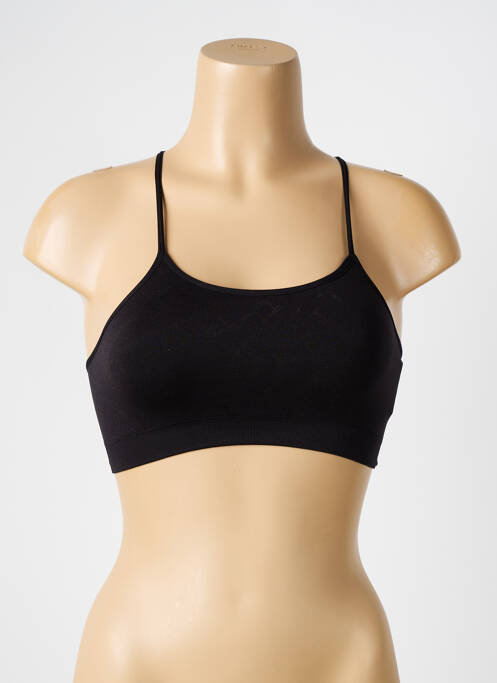 Sutien guler rotund negru ONLY PLAY fille