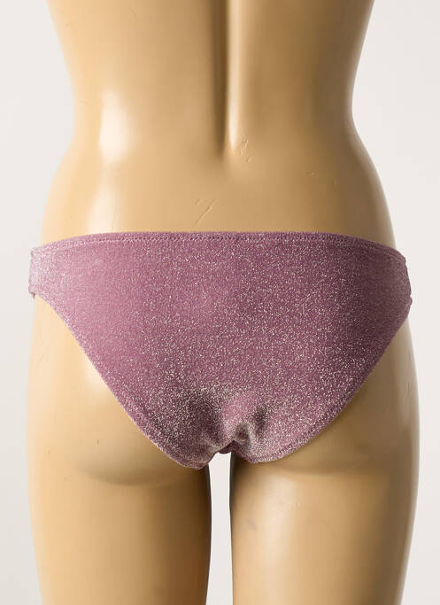 Chiloți de baie roșu PIECES femeie