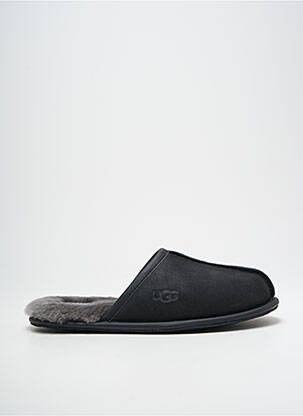 Papuci/pantofi de casă vârf rotund vârf rotund negru UGG bărbat