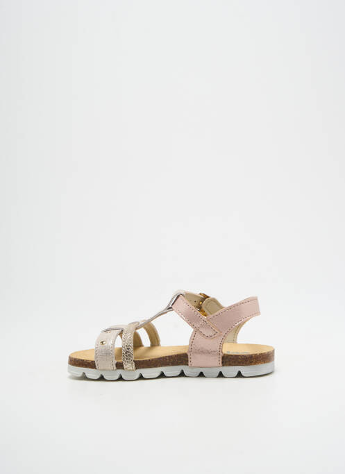 Sandale/Pantofi decupați roz BOPY fată