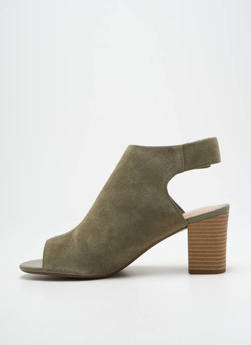 Sandale/Pantofi decupați verde CLARKS femeie