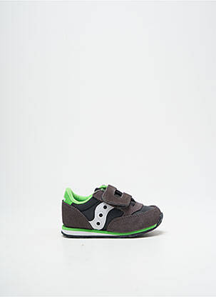 Adidași închidere cu șireturi vârf rotund gri SAUCONY băiat