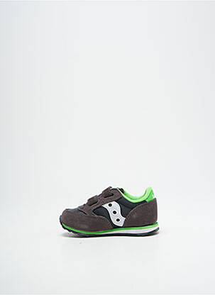 Adidași închidere cu șireturi vârf rotund gri SAUCONY băiat